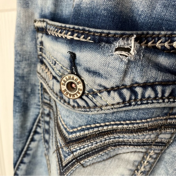 Salvage Jeans Buckle Salvage Mayhem Regular Bootcut Jeans Size 34l Acid Washed Poshmark